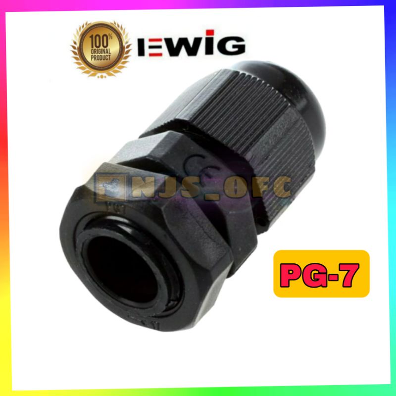 Cable Gland EWIG PG-7 (3-6mm) waterprof