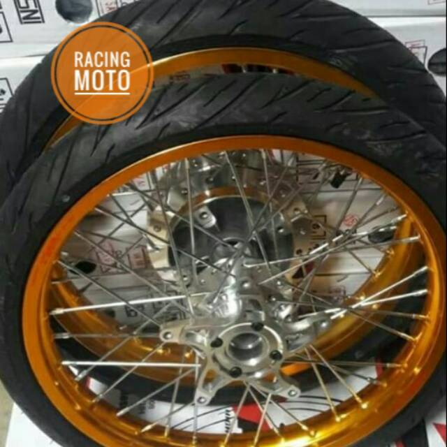 VELG CB150R-CBR150-CB LAMA VELG ROSSI RING 17X140 PLUS BAN FDR KOMPLIT