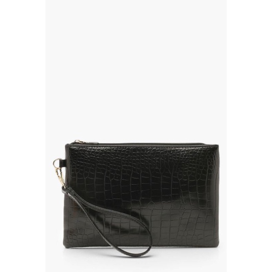 Clutch wanita [  Siap Kirim ] Pouch Croco