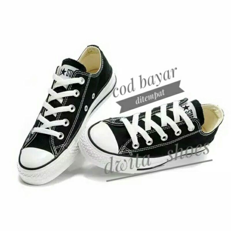2.2 bayar ditempat sepatu converse alstar cowok cewek