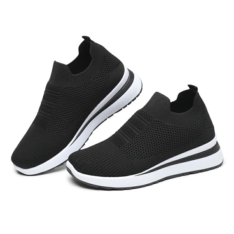 M Footwear - Sepatu Slip-On Rajut Wanita Import - CGA6141