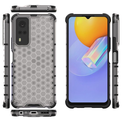 VIVO Y53s / Y51 2020 SOFT CASE RUGGED ARMOR HONEYCOMB SERIES