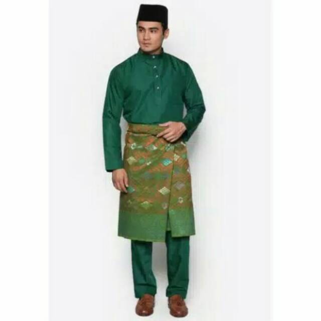 Stelan Baju kurung melayu pria trend Balotelli Baju celana Stelan Baju kurung melayu pria trend Balotelli Baju celana