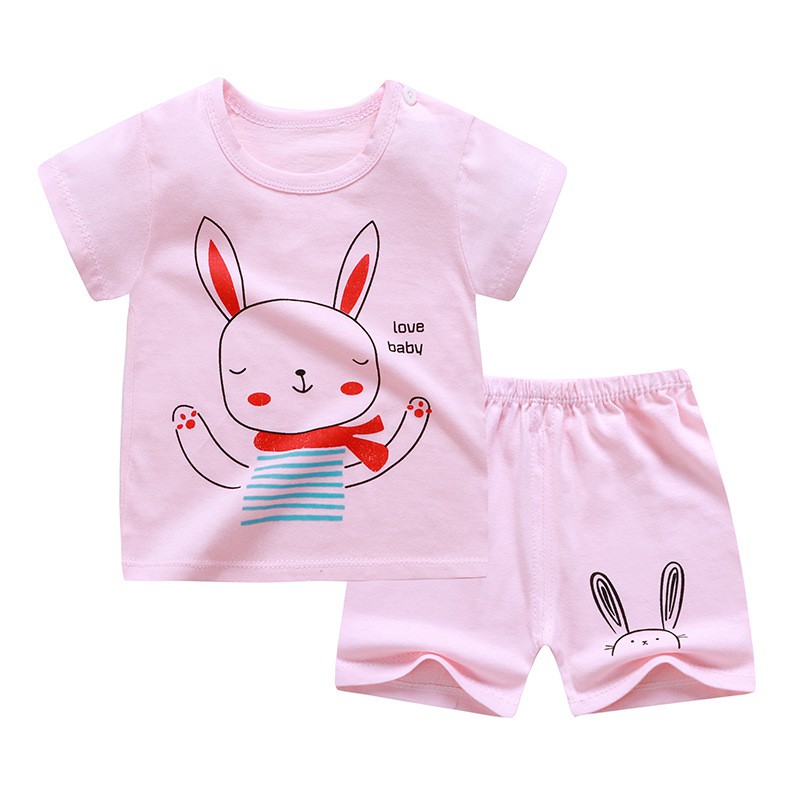 KSAC (13-18) PAKAIAN ANAK 0-6TAHUN BAJU KAOS KARAKTER LENGAN PENDEK CELANA PENDEK ANAK BAYI BALITA-17