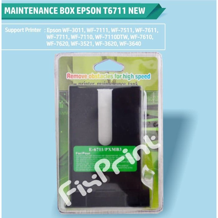 Jual Maintenance Box T6711 E-6711 PXMB3 Reset Printer Epson L1455 WF7611 Murah