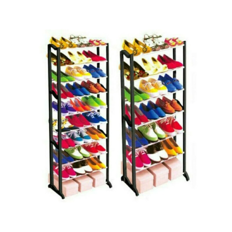 Rak Sepatu Amazing Multifungsi Shoes Rack &amp; Gantungan Hijab