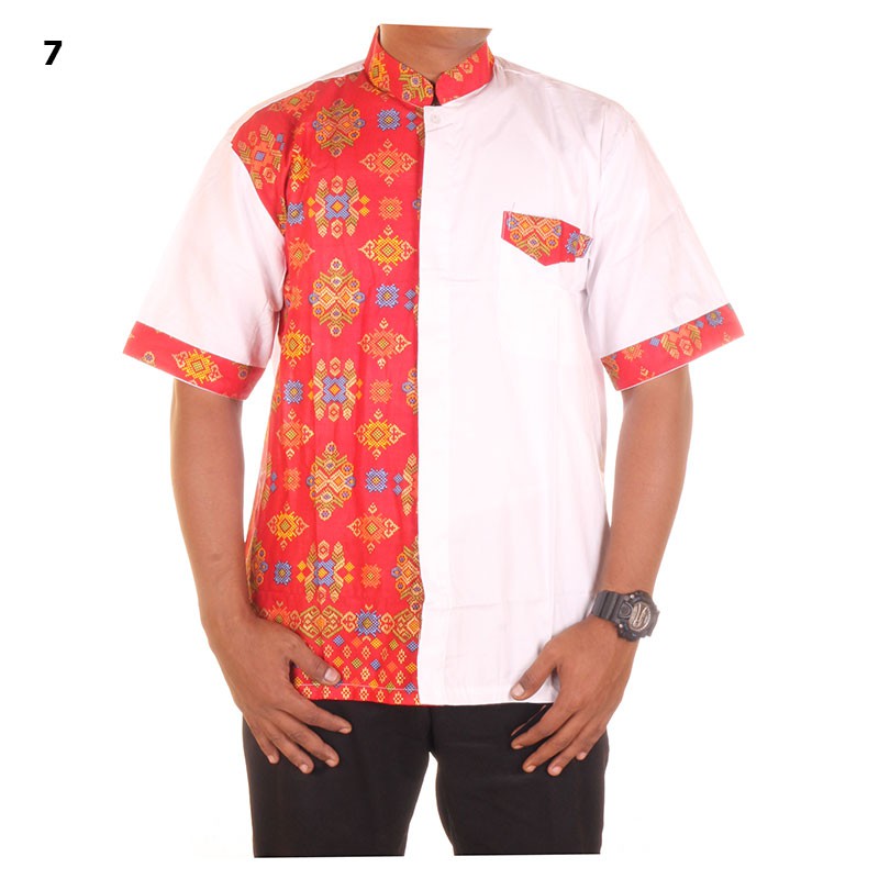 Baju Koko Batik Luqman Motif 7