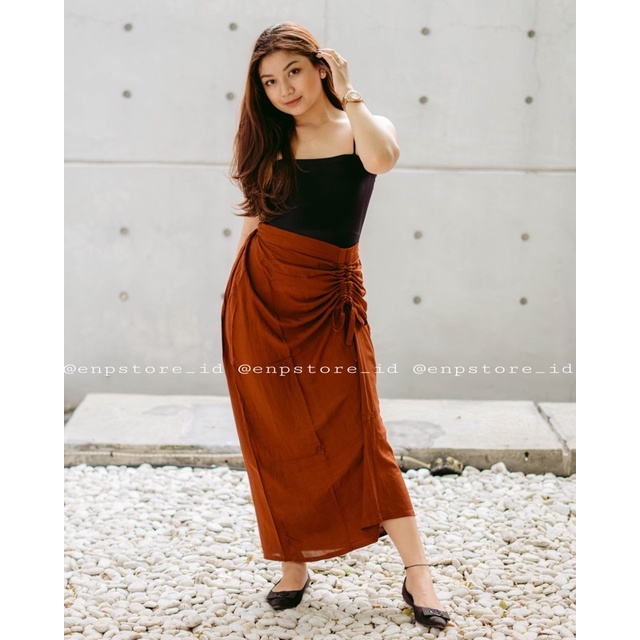 ROK TALI SERUT //ROK KEKINIAN //ROK PANJANG-TEMBAGA
