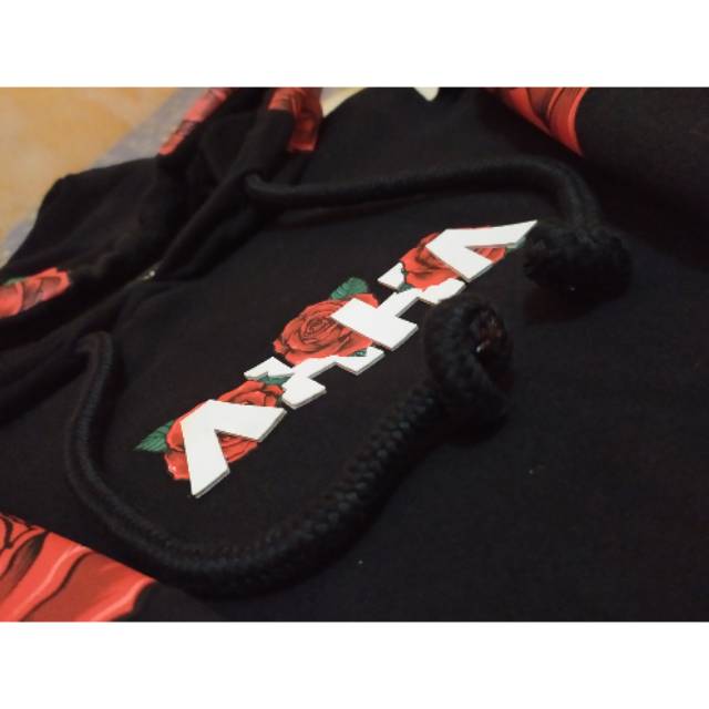 HOODIE AHHA ROSE 100%ORIGINAL SIZE=M