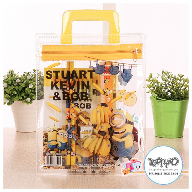 

Bag 1| Alat tulis Set, Set alat tulis, goody pack, goodee pack bag