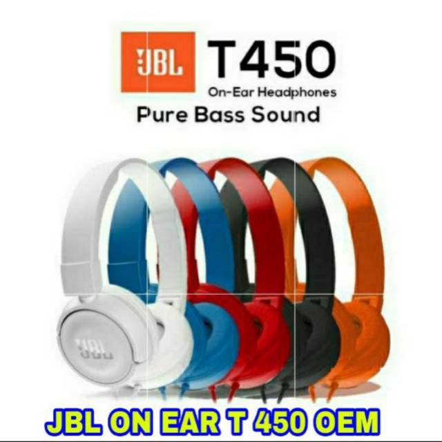 WK HEADPHONE EARPHONE JBL T450 BLUETOOTH OEM