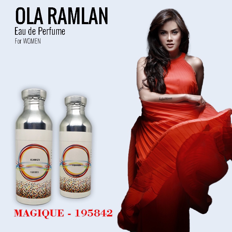 BIBIT PARFUM MURNI 0LLA R4MLAN - MAGIQUE NICA FRAGRANCE 500 ML SEGEL PABRIK