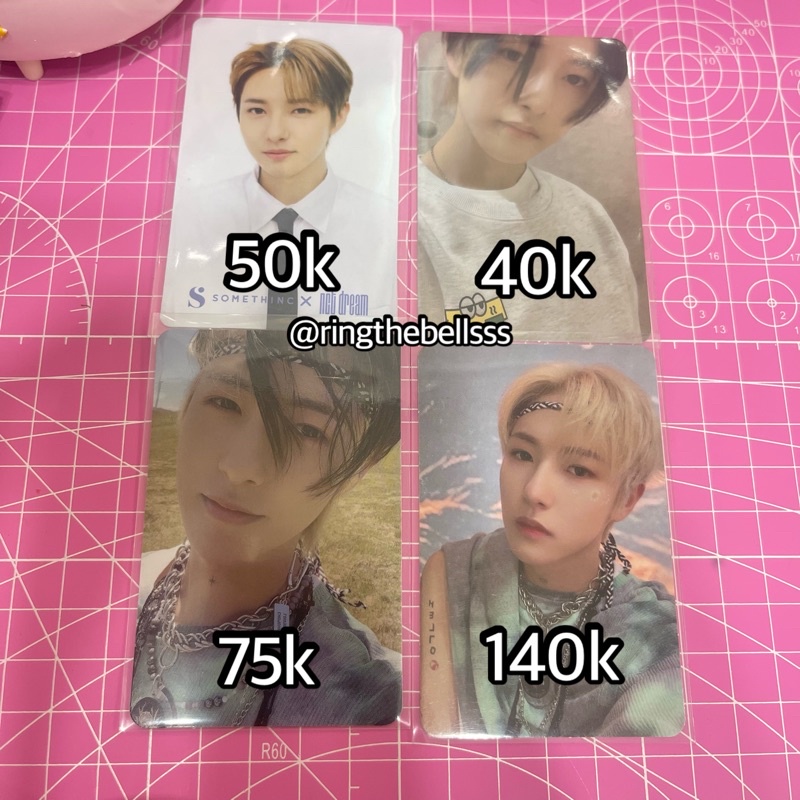 (READY STOCK) PC Renjun Somethinc, Renjun Cafe, Renjun Hello Future, Renjun Kihno Hello