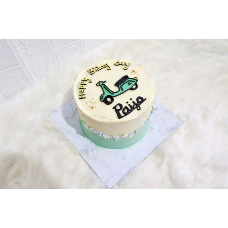 

Korean letter cake size 15cm