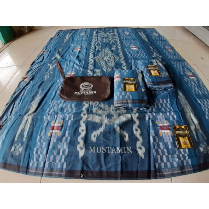Sarung Mustamin Rayon Songket