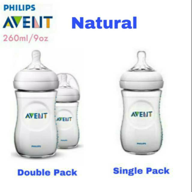 Philips Avent Botol Natural 260 ML | Botol Susu Bayi Avent  | Botol Avent