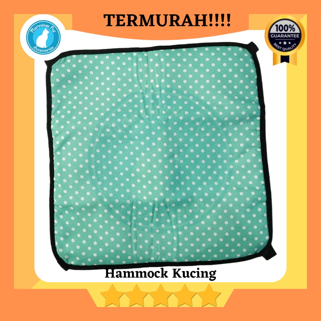 Tempat tidur Ayunan kucing gantung / cat hammock / ayunan kandang kucing-6