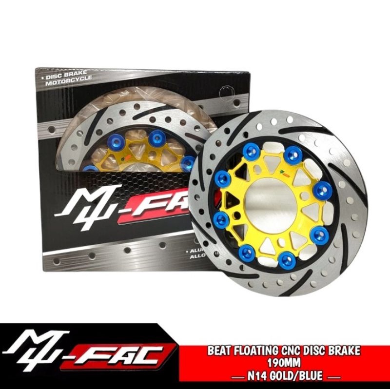 Discbrake Disc Piringan 190mm mu-fac Nissin Model Brembo Honda Yamaha disc piringan cakram