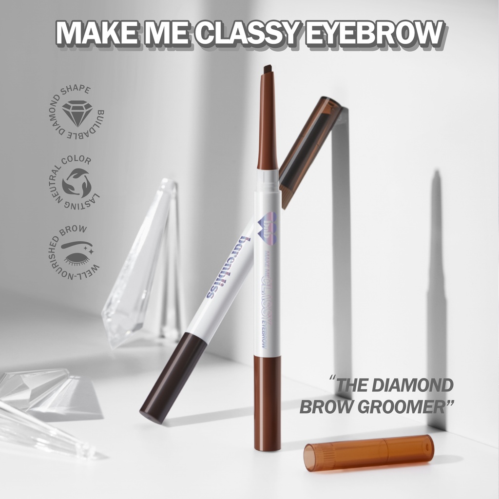 𝐑𝐀𝐃𝐘𝐒𝐀 - BNB Barenbliss Make Me Classy Eyebrow - Pensil Alis Korea