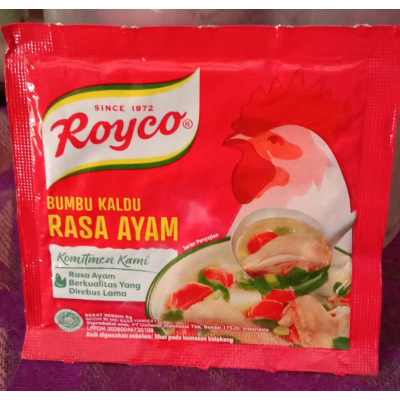 

Royco rasa ayam 1 sachet 8g