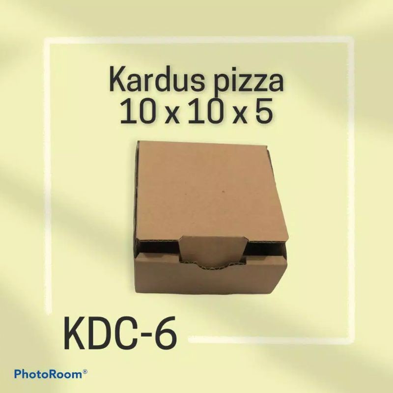 

KARDUS/BOX PIZZA UK 10X10X5 CM POLOS BARU