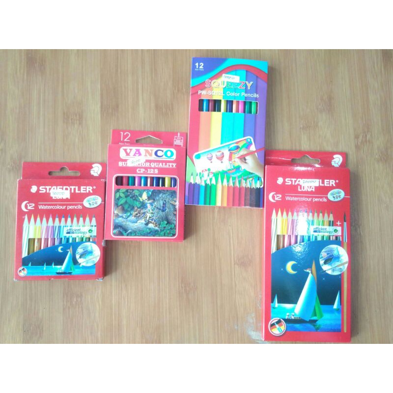 

Pesil Warna Atau Pulas Steadler, Vanco dan Squezee