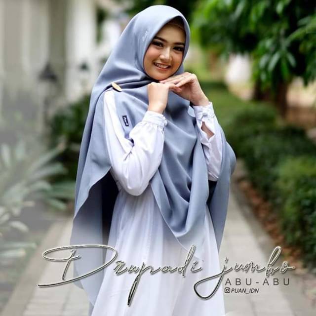 Drupadi jumbo by puan jilbab instan syaru