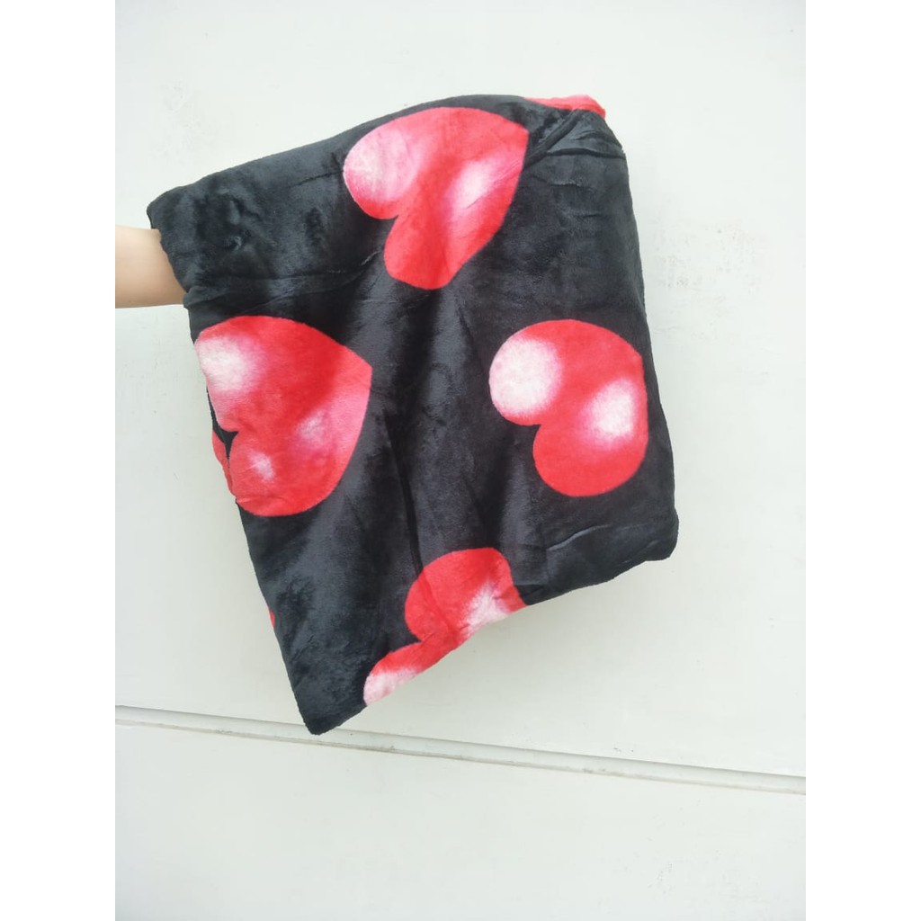 COD - FD - Selimut Motif Dewasa - Selimut Bulu Halus Motif - Selimut Lembut Ukuran 180cm x 200cm-Love New