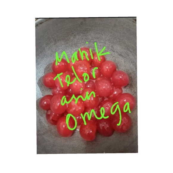 

kuning telor asin OMEGA/egg yolk/manik merah minimal 15 butir