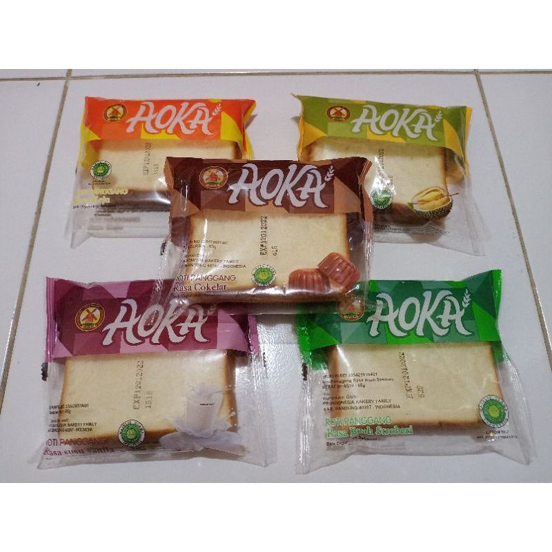 

Aoka Roti Panggang Aneka Rasa