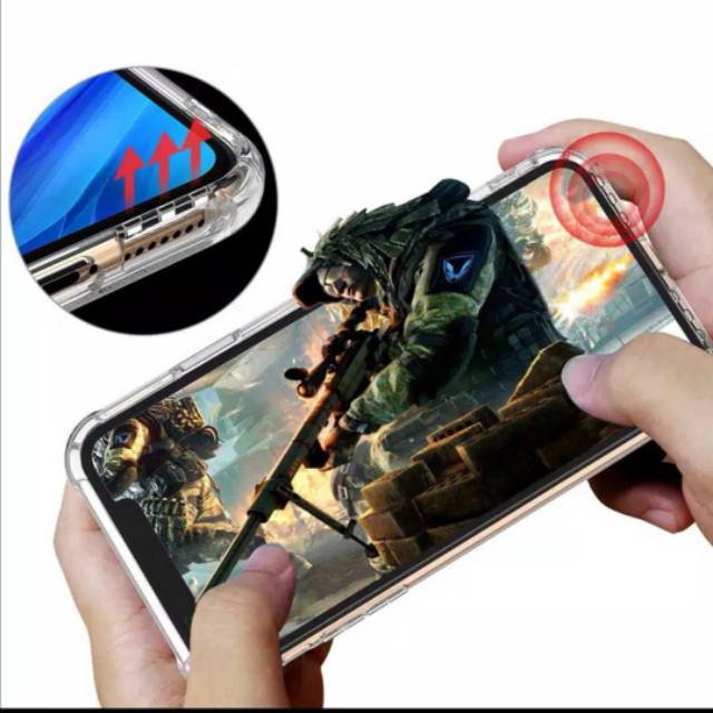 Case Iphone 6 6S 6G 6Plus 7 7G 7Plus 8 8G 8Plus Plus Silicon Bening Transparan Casing Cover