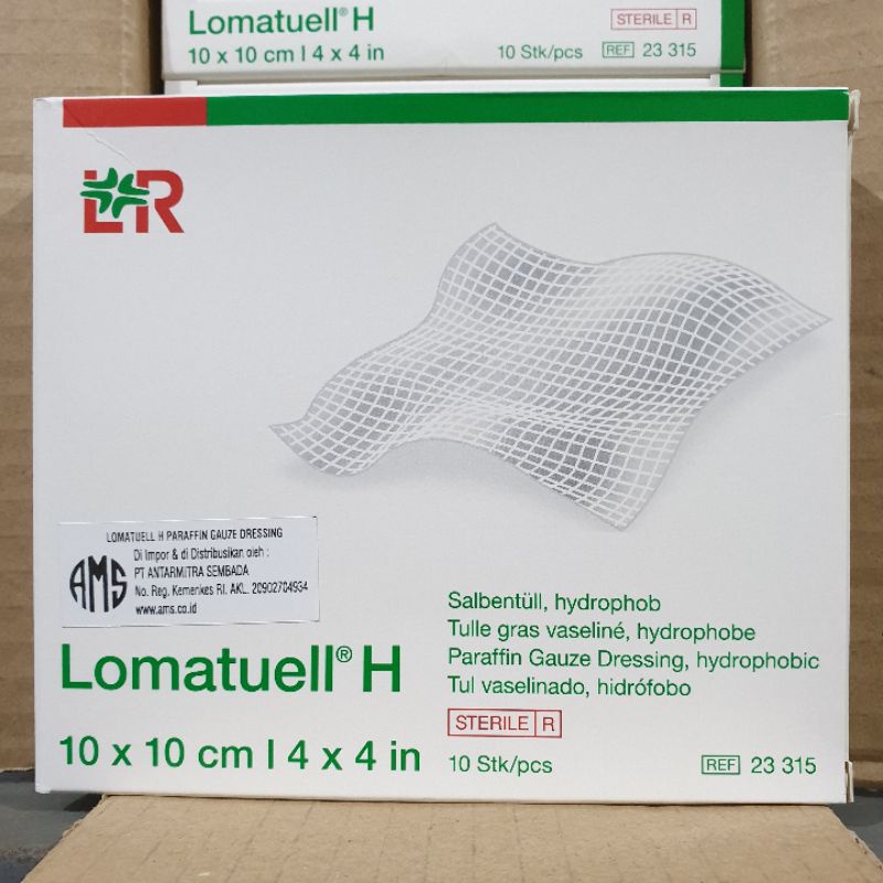 Lomatuell H 10 x 10cm Lomatul 4 x 4 in