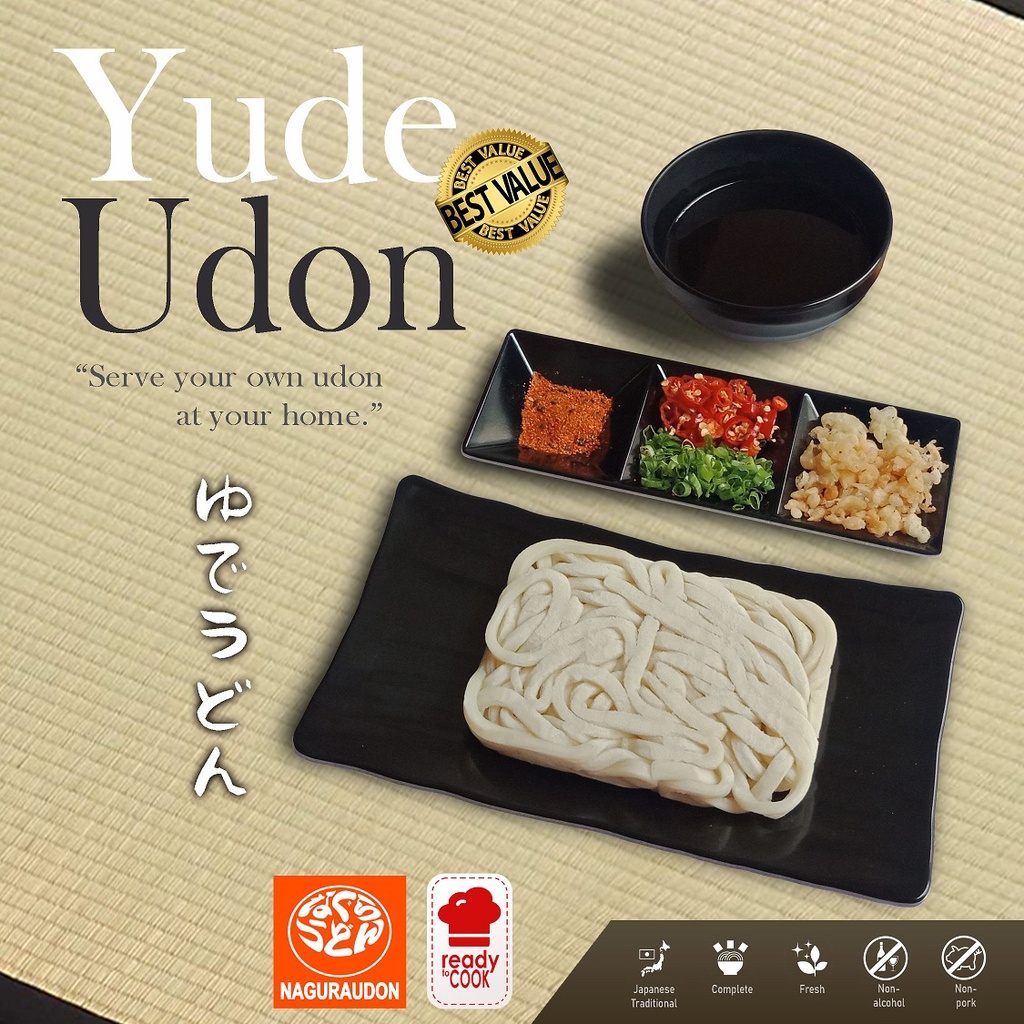 

Yude Udon NAGURAUDON Ready to Cook