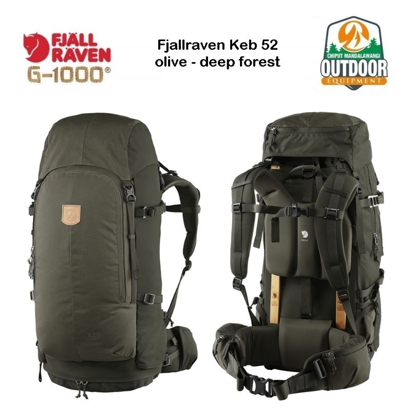 Fjallraven Keb 52 Carrier Tas Gunung