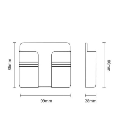 ES554 RAK HOLDER HP DINDING / STAND HOLDER CHARGING