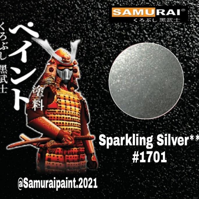 Samurai paint Sparkling Silver 1701 cat samurai warna sparkling silver Termurah