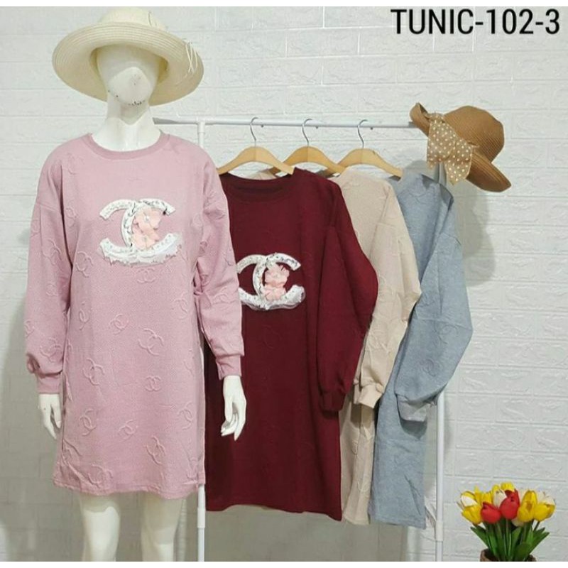 Tunik Rajut Import Chanel