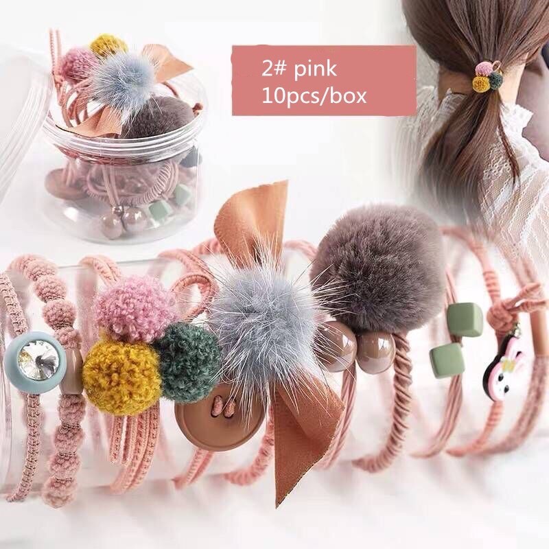 (P) Ikat Rambut 1Set / Fashion Hair bands Korean Style / ikat rambut ala Korea / karet fashion