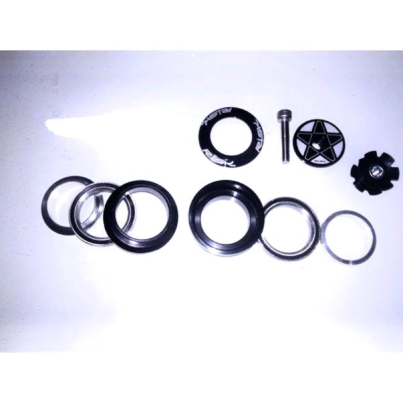 Headset RISK 34 mm Bearing 28,6 mm Sepeda MTB, Roadbike, BMX