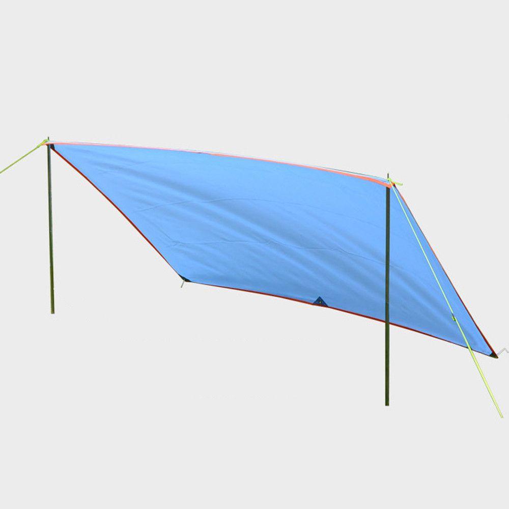 CHOOKYY Chookyy 8PCS Tiang Tenda Camping Hiking Terpal Pantai Lipat Aluminium Alloy