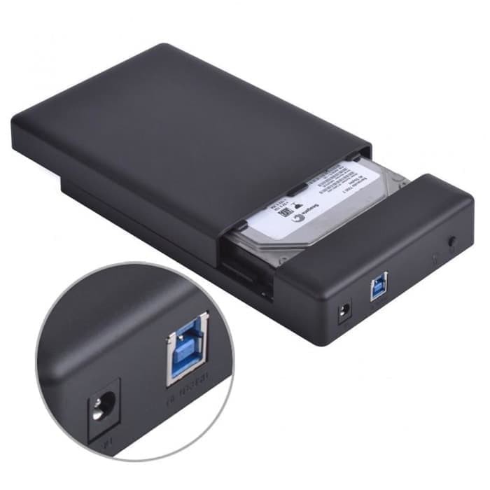 Orico 3588US3 USB 3.0 to SATA External Hard Drive Enclosure for 3.5&quot; SATA HDD and SSD - 6TB Support