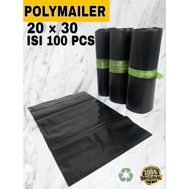 

PLASTIK POLYMAILER 20 × 30 ISI 100pcs / PLASTIK PACKING ONLINE / OLSHOP / PLASTICK AMPLOP POLYMAILER UKURAN 20 X 30