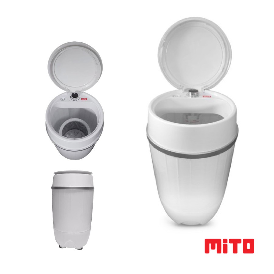 Mesin Cuci Mini Portable Mito WM1 - 3.5 KG Mesin Cuci Mini 1 Tabung