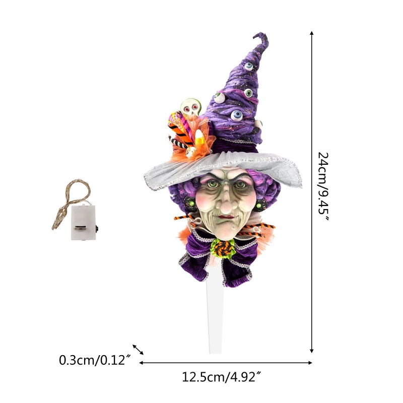Dekorasi Lantai Taman Untuk Halloween