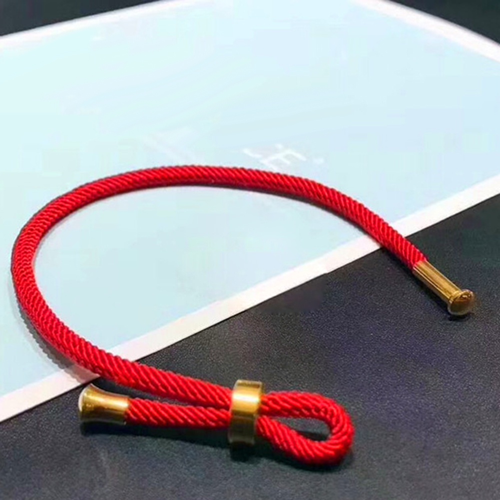 Hu Hu Hu Hu Hu Alat Bantu Pasang Kacamata♡ Gelang Tali Kepang Bahan Titanium Steel Ukuran 3mm Untuk Unisex