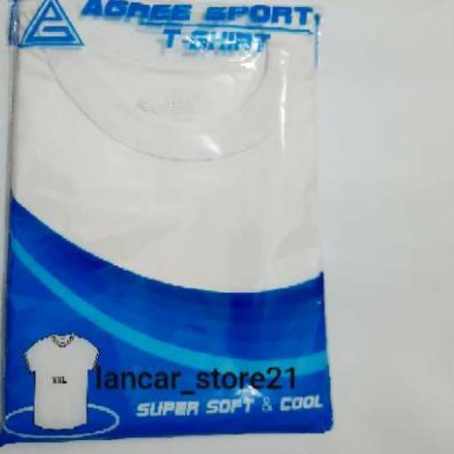 1PCS KAOS OBLONG AGREE BULET XXL/KAOS OBLONG PRIA