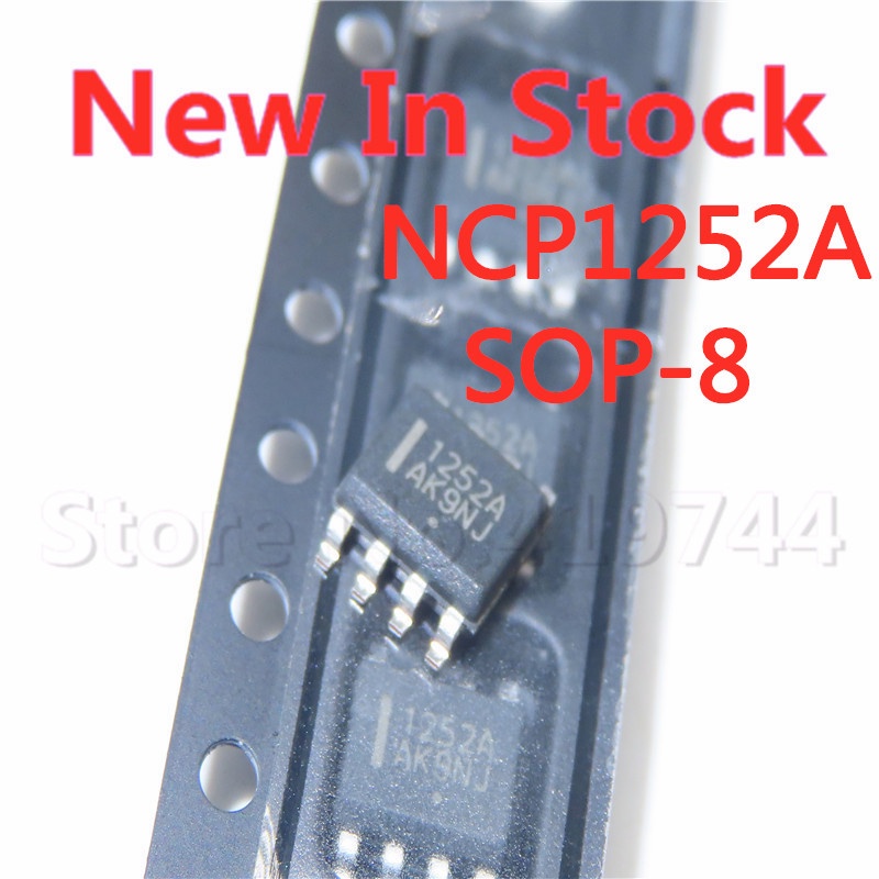 5pcs IC NCP1252ADR2G NCP1252A 1252A SOP-8