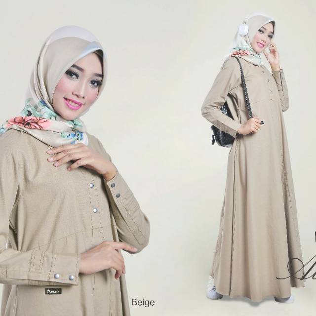Baju Gamis Dress Damoza Aisya