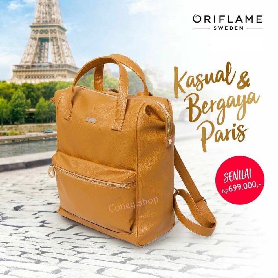 Tas Ransel Paris Function Back Pack Oriflame