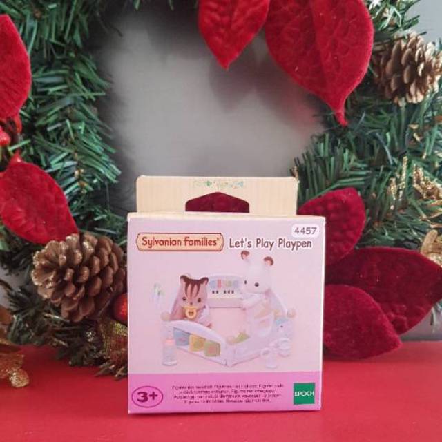 Sylvanian Families Furniture Let's Play Playpen Set Original Epoch Japan